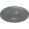 Ekena Millwork Dauphine Ceiling Medallion (Fits Canopies up to 13 1/4"), Hand-Painted Platinum, 33 7/8"OD x 1 3/8"P CM33DAPLS - alternate 3